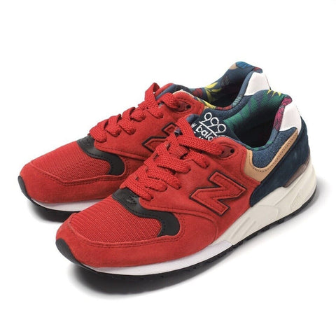 NEW BALANCE MEN'S NB M999WEB CLASSICS TRADITIONNELS SNEAKER RED