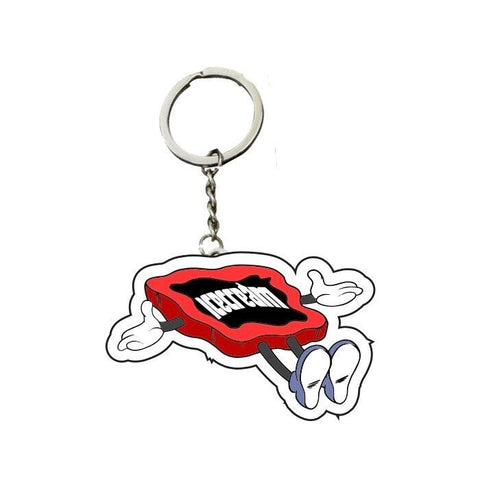 ICECREAM KEY CHAIN WHITE LIMITED COLLECTIBLE