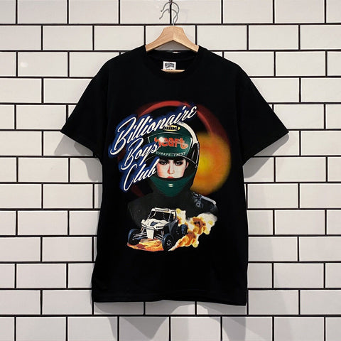 BILLIONAIRE BOYS CLUB BBC RACER 7 SS TEE BLACK