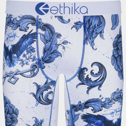 ETHIKA MENS STAPLE UNDERWEAR FINER THINGS BLUE