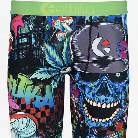 ETHIKA MENS STAPLE UNDERWEAR CREEP E TRIP BLUE