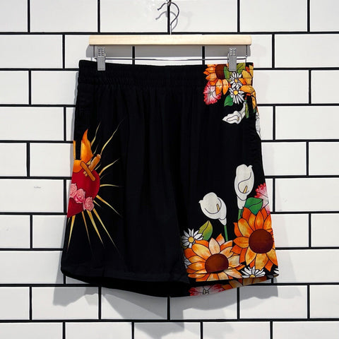 PLEASURES HEART SHORTS BLACK