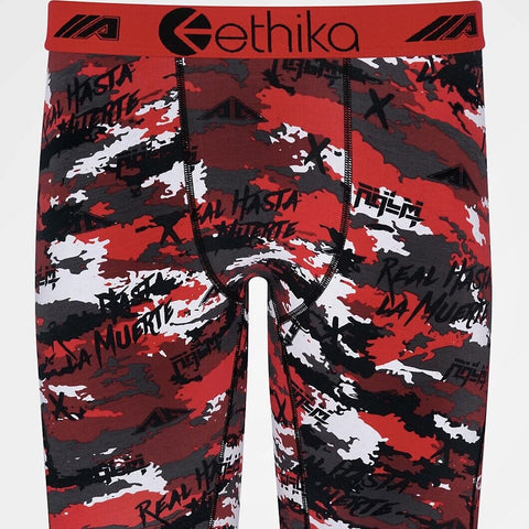 ETHIKA MENS STAPLE UNDERWEAR MI GANGA RED