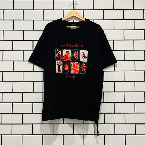 KSUBI ICONS BIGGIE SS TEE JET BLACK