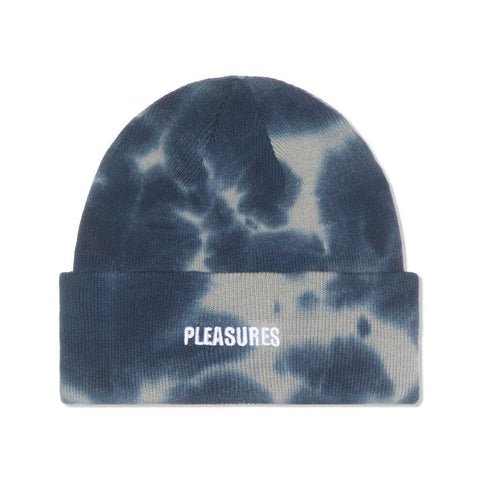 PLEASURES IMPACT DYED BEANIE GREY