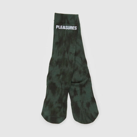 PLEASURES INDIE DYE SOCKS HUNTER
