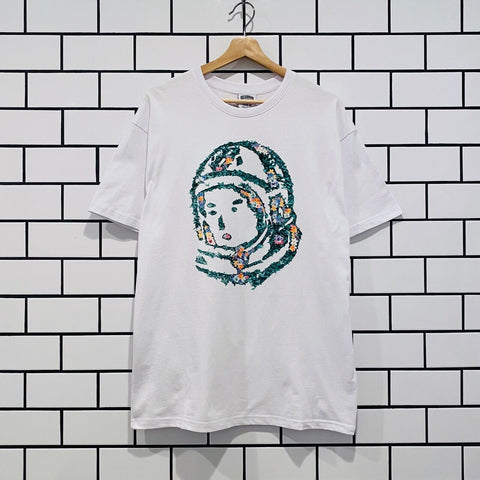 BILLIONAIRE BOYS CLUB BBC HELMET SS TEE WHITE