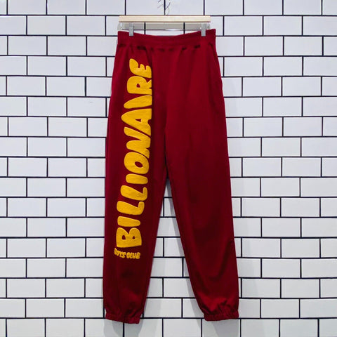 BILLIONAIRE BOYS CLUB BBC INFINITE SWEAT PANT RUMBA RED