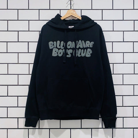 BILLIONAIRE BOYS CLUB BBC CONTACT HOODIE BLACK OVERSIZED