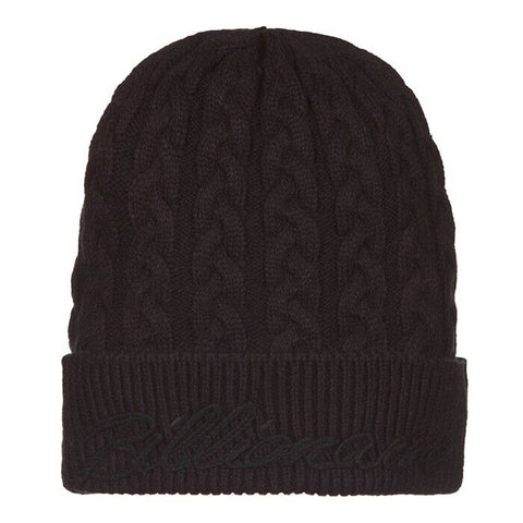 BILLIONAIRE BOYS CLUB BBC SCRIPT SKULLY BEANIE BLACK