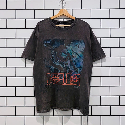 KSUBI SUPER JUICE BIGGIE SS TEE SUN FADE BLACK