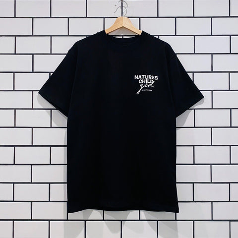 YESTERDAY IS DEAD NATURE'S CHILD TEE BLACK