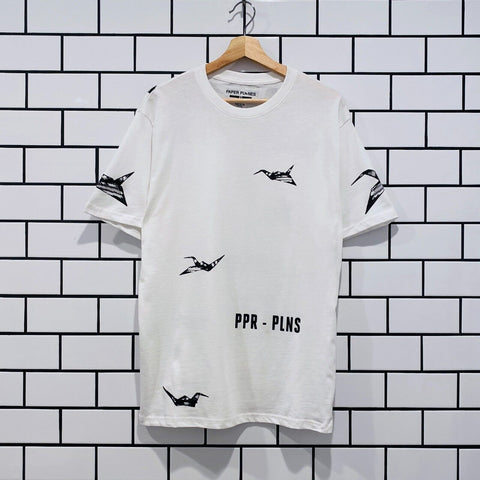 PAPER PLANES ORIGAMI TEE WHITE