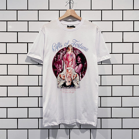 GIFTS OF FORTUNE PURSUIT & SEDUCTION TEE WHITE