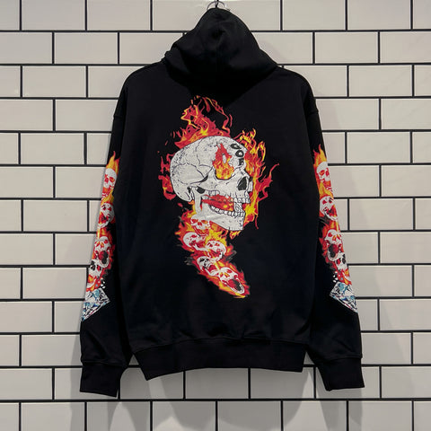 GIFTS OF FORTUNE TWIN FLAME HOODIE BLACK