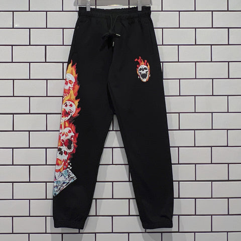 GIFTS OF FORTUNE TWIN FLAME SWEATPANTS BLACK