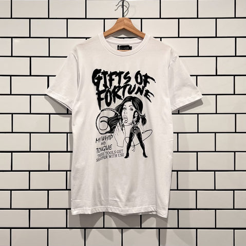 GIFTS OF FORTUNE WHIP IT T-SHIRT WHITE
