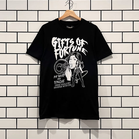 GIFTS OF FORTUNE WHIP IT T-SHIRT BLACK